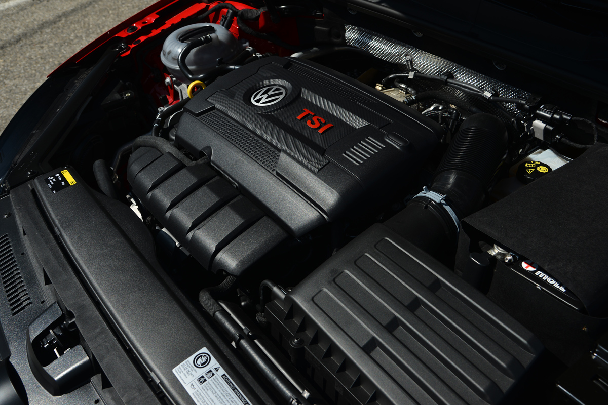 VW Golf GTI Performance Pack engine