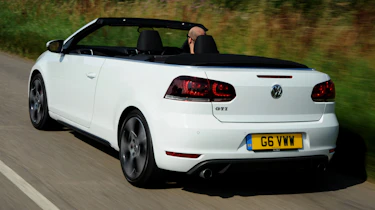 VW Golf GTI Cabriolet rear action