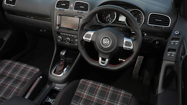 VW Golf GTI Cabriolet interior