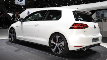 VW Golf GTI concept rear three-quarters