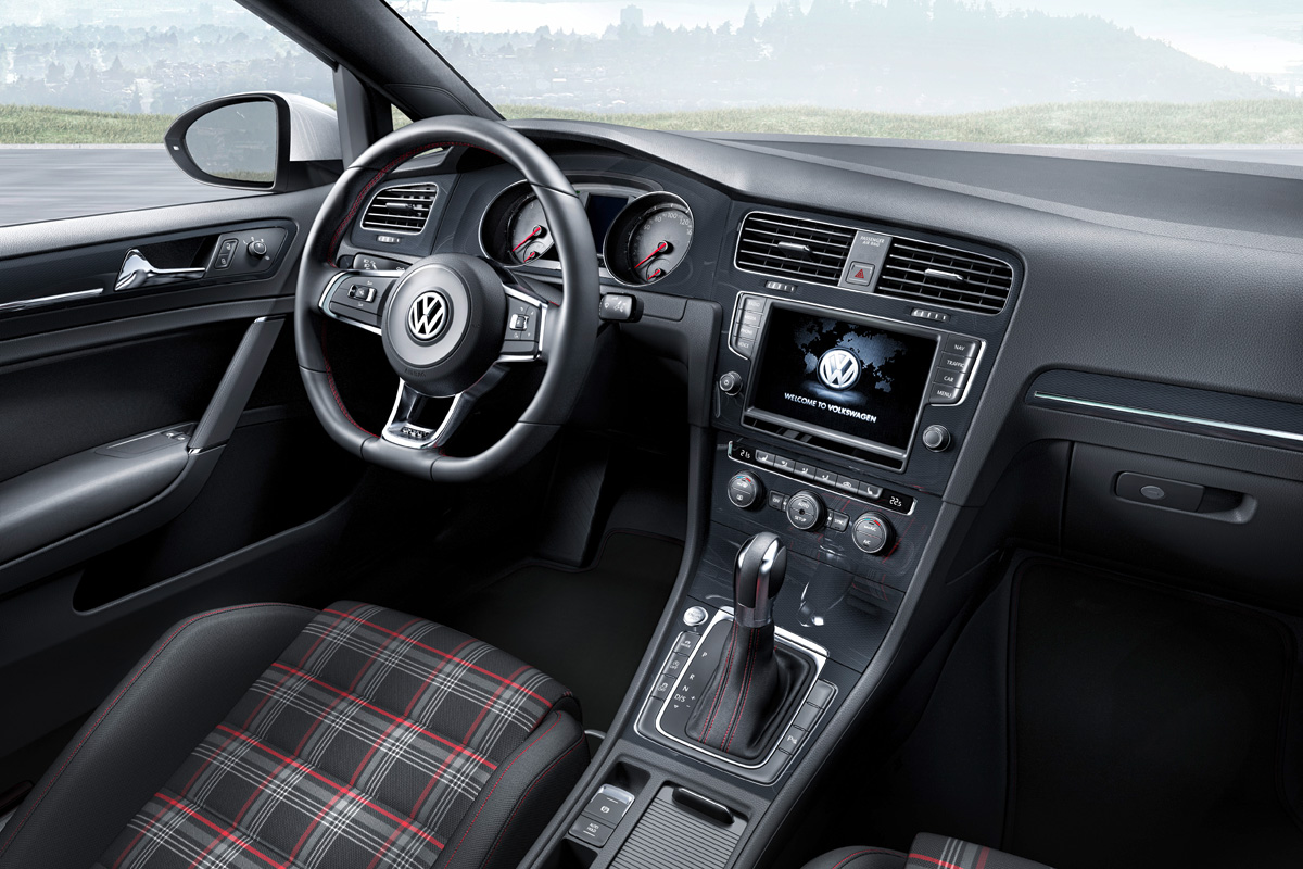 VW Golf GTI interior