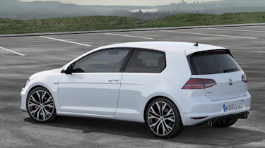 VW Golf GTI rear three-quarters