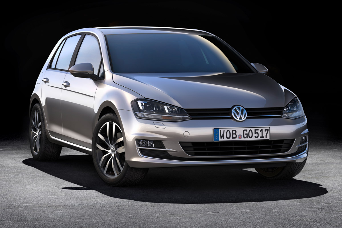 VW Golf Mk7 front grey static