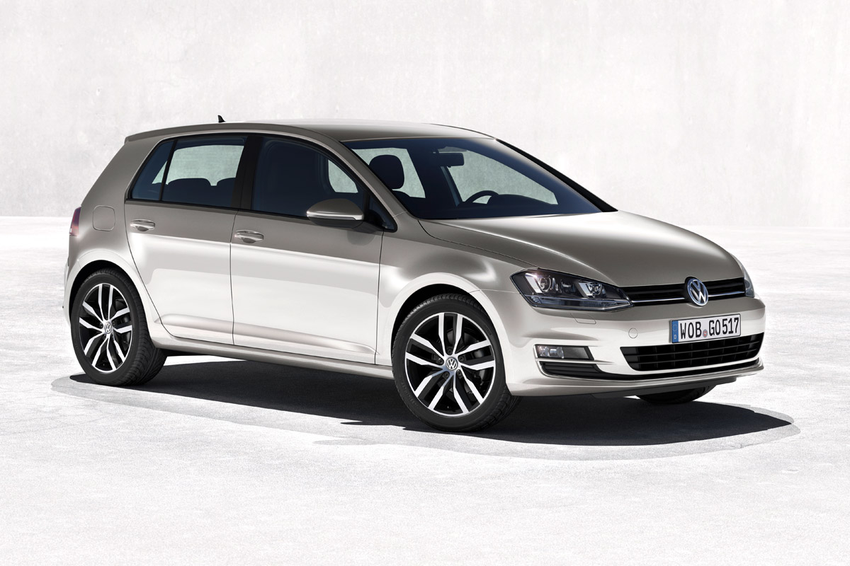 VW Golf Mk7 front static grey