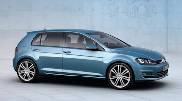 VW Golf Mk7 front static blue