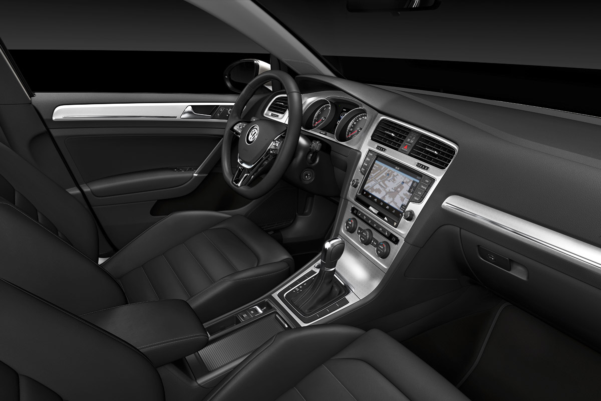 VW Golf Mk7 side interior new