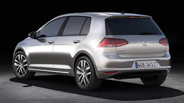 VW Golf Mk7 rear static grey