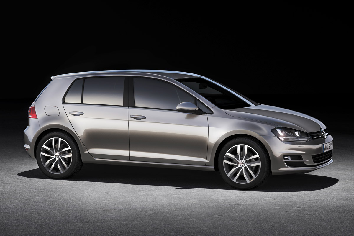 VW Golf Mk7 side grey static