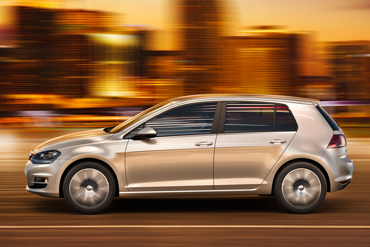 VW Golf Mk7 side