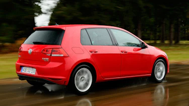 Volkswagen Golf Mk7 rear action