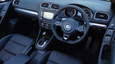 VW Golf R Cabriolet interior