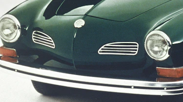Volkswagen Karmann Ghia - another great parted moustache
