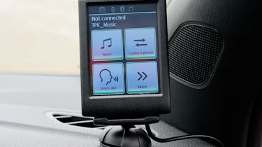 Volkswagen Polo BlueGT display