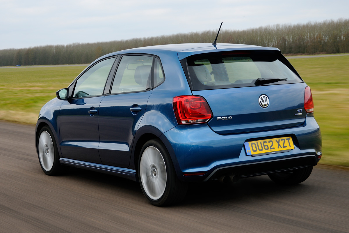 Volkswagen Polo BlueGT rear tracking