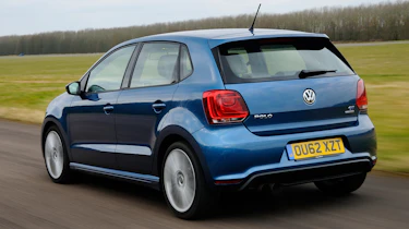 Volkswagen Polo BlueGT rear tracking