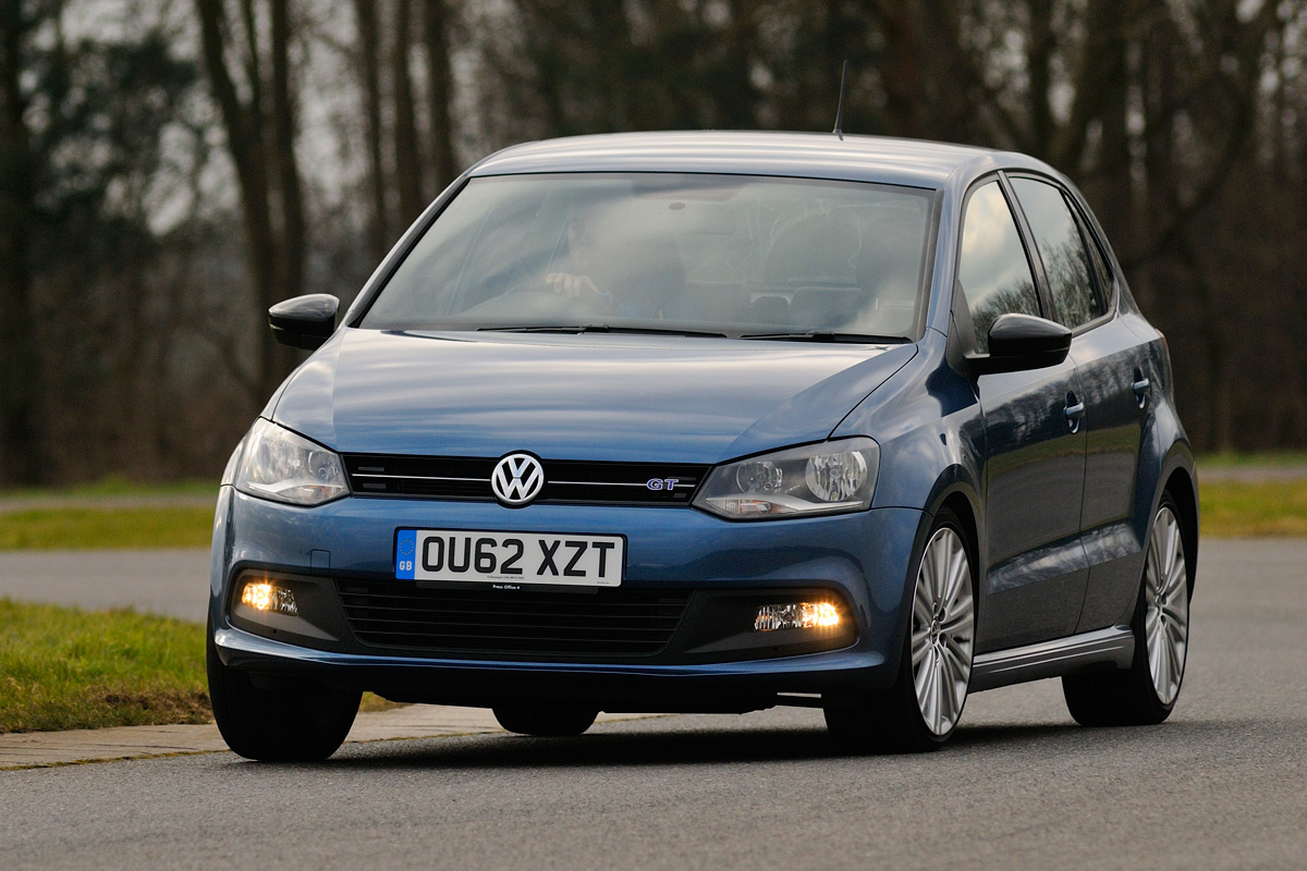 Volkswagen Polo BlueGT front cornering