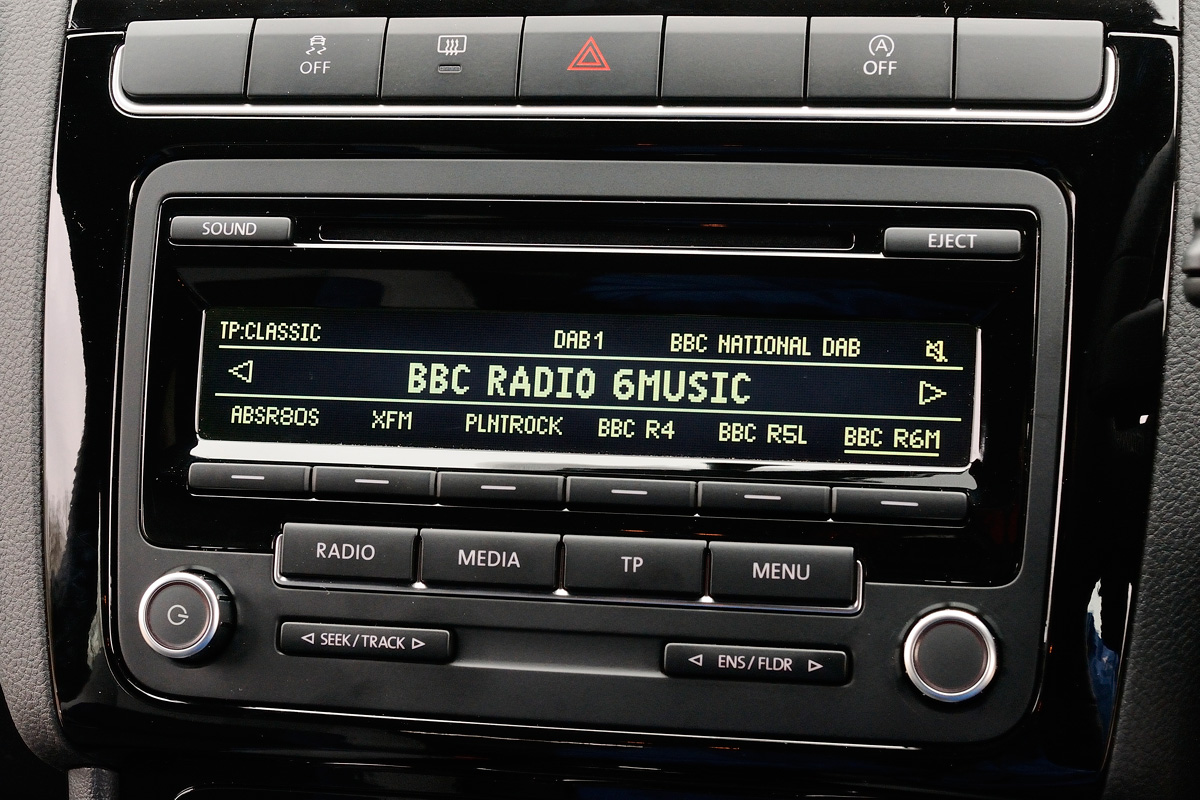 Volkswagen Polo BlueGT centre console