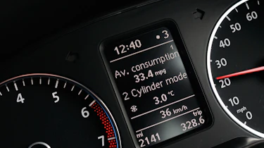 Volkswagen Polo BlueGT dials