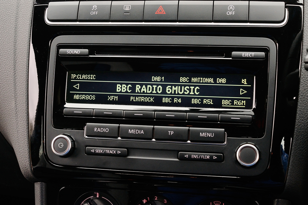 Volkswagen Polo BlueGT centre console
