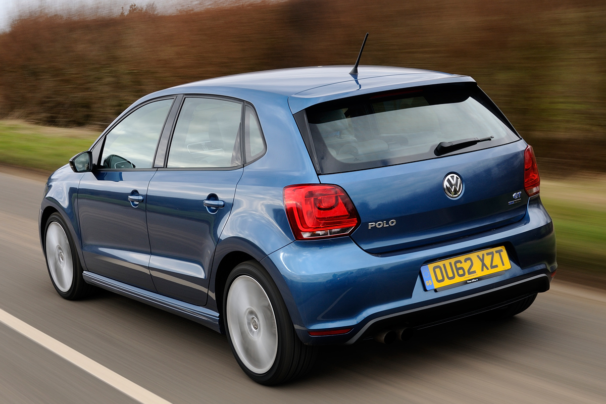 Volkswagen Polo BlueGT rear tracking