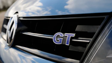 Volkswagen Polo BlueGT badge