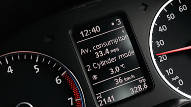 Volkswagen Polo BlueGT dials
