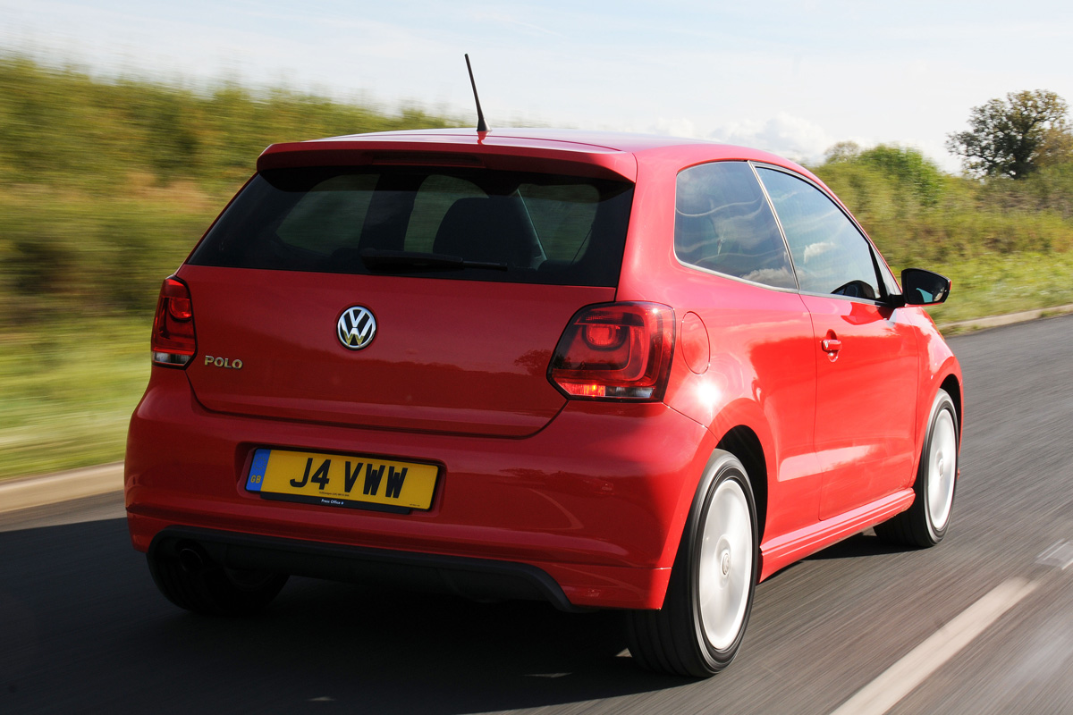 Volkswagen Polo R Line rear action