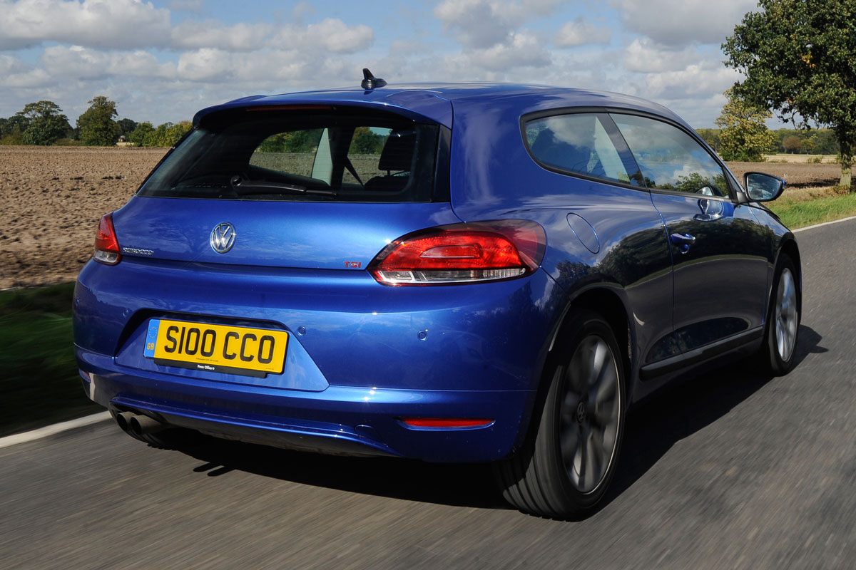 Volkswagen Scirocco rear tracking