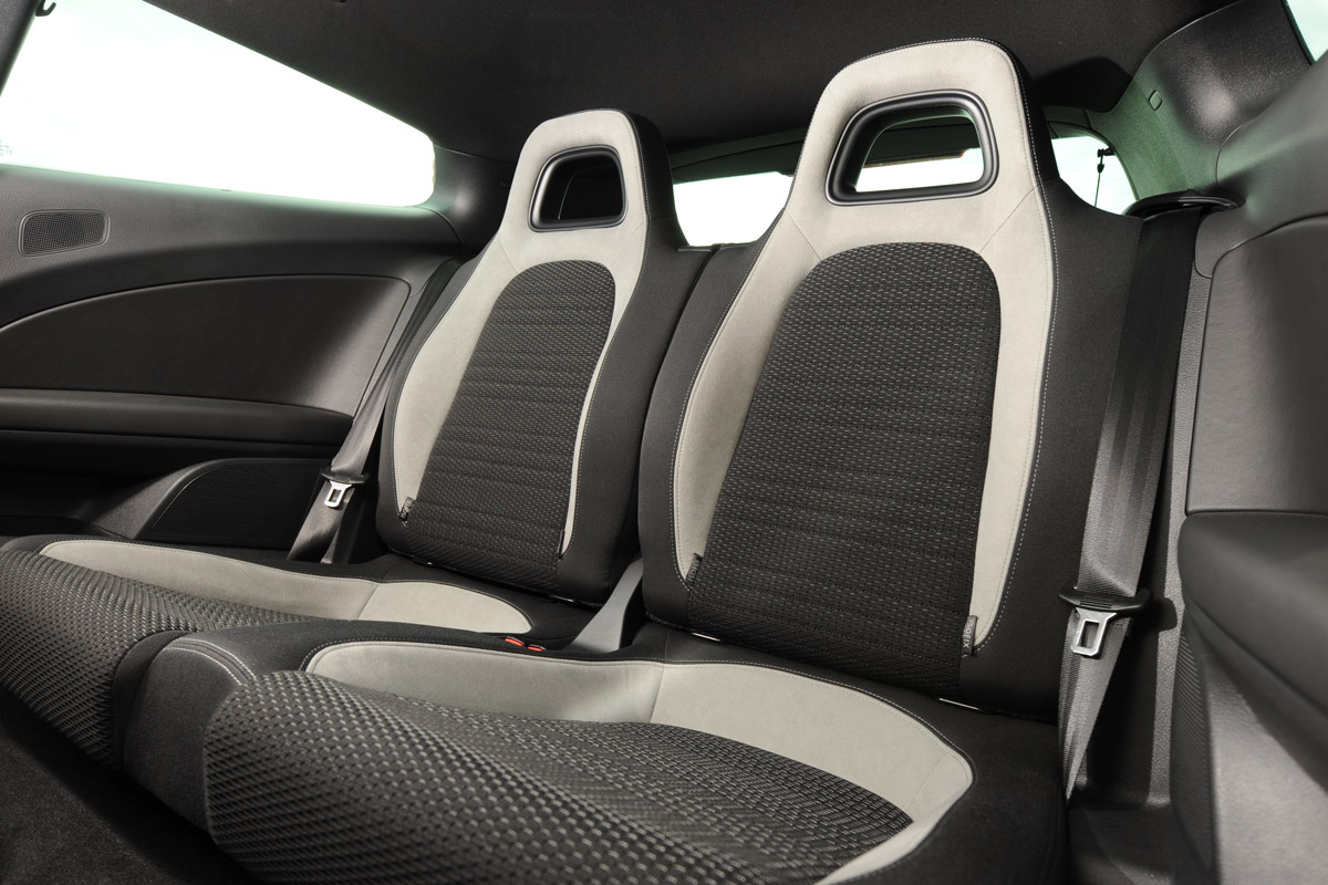 Volkswagen Scirocco R rear seats