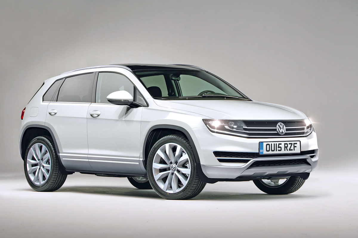 VW Tiguan 2015 front