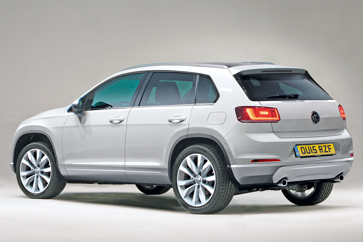 VW Tiguan 2015 rear