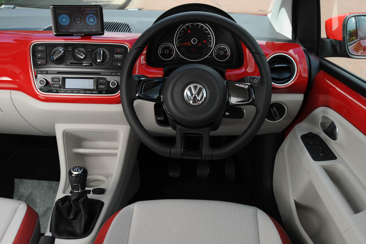 VW High up! BlueMotion dash