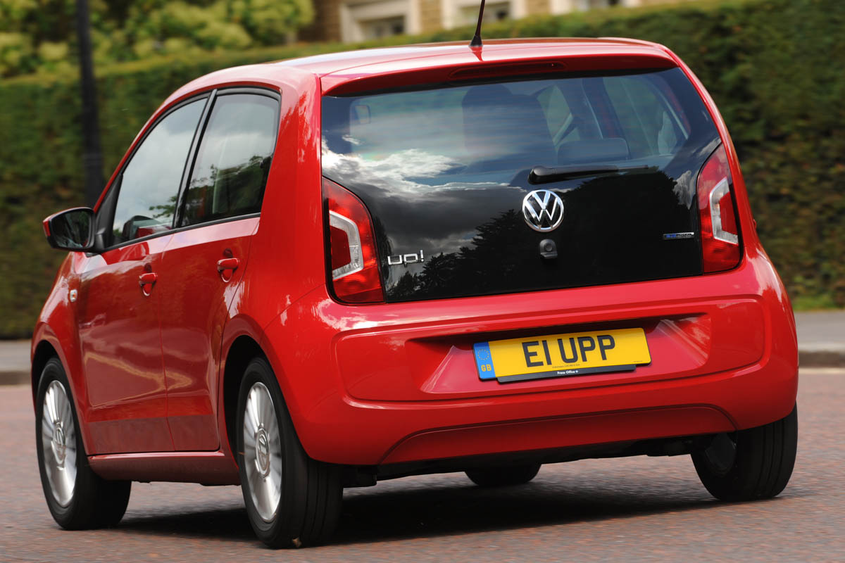 VW High up! BlueMotion rear action