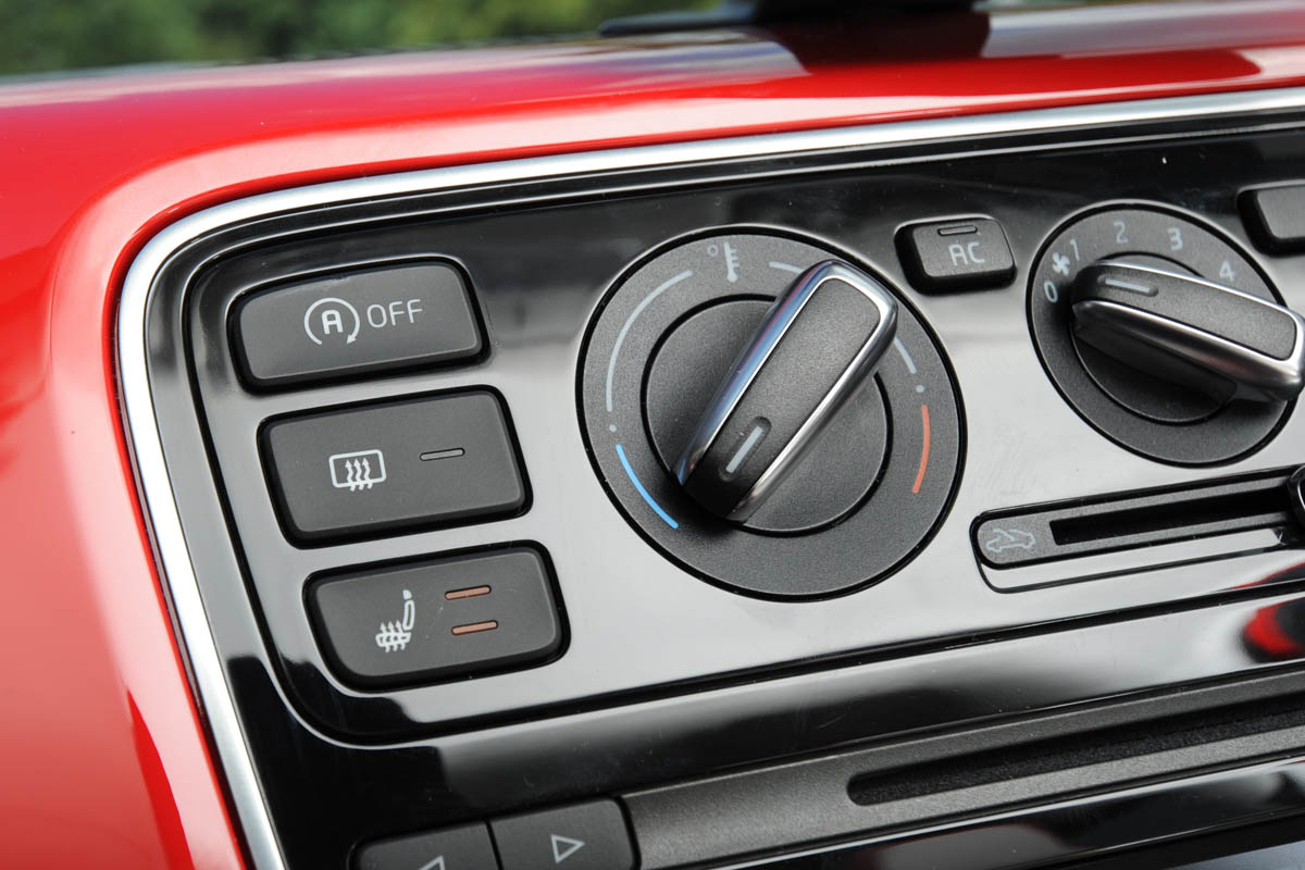VW High up! BlueMotion buttons