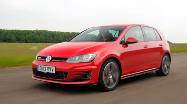 Volkswagen Golf GTI DSG front action
