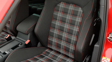 Volkswagen Golf GTI DSG front seat