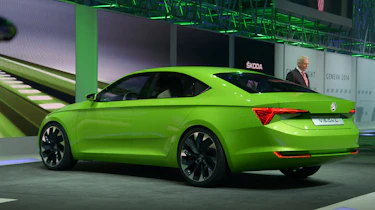 Skoda VisionC concept Geneva rear