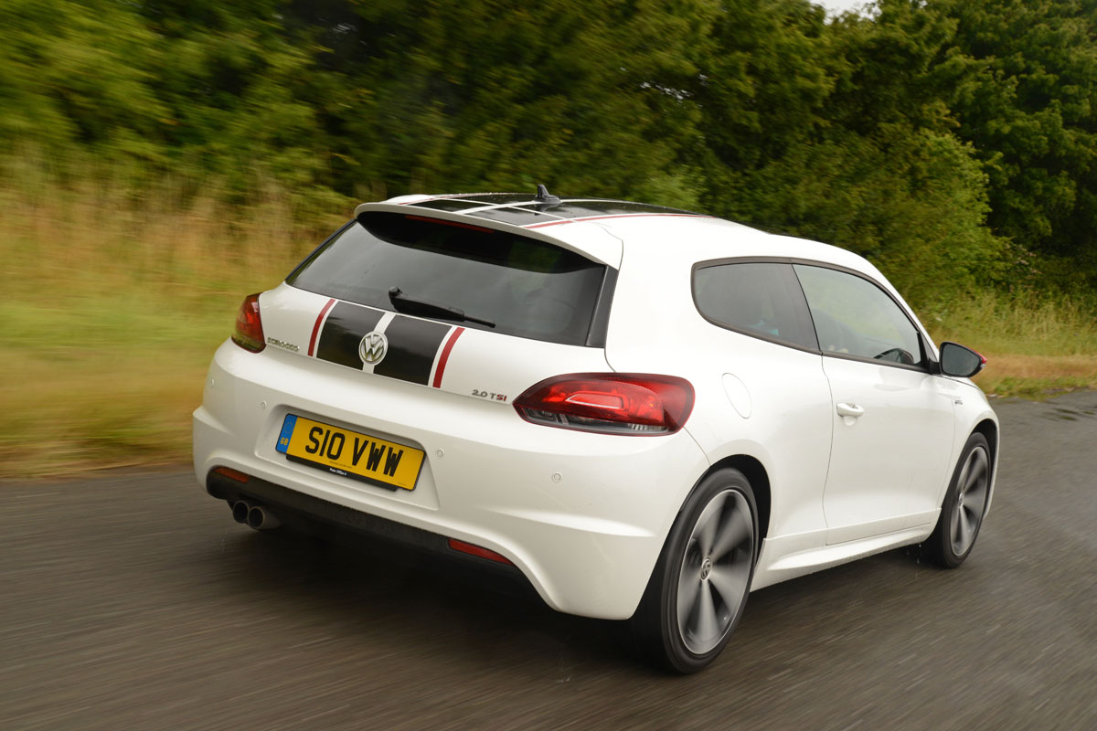 Volkswagen Scirocco rear action