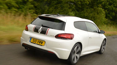 Volkswagen Scirocco rear action