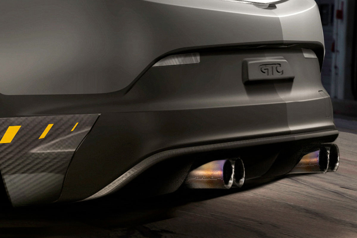 Vauxhall Astra VXR Extreme - exhausts