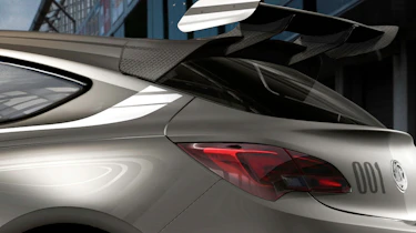 Vauxhall Astra VXR Extreme - wing