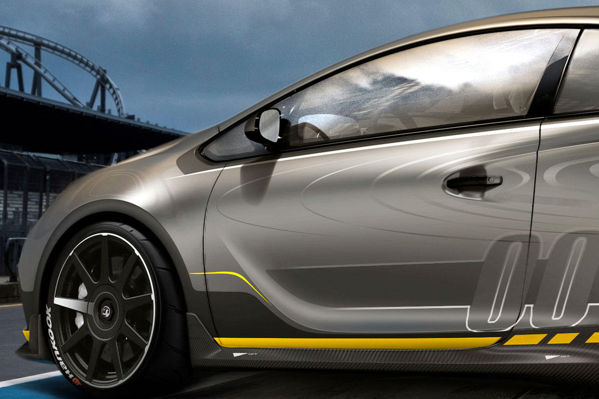 Vauxhall Astra VXR Extreme - side