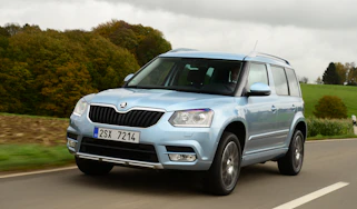 Skoda Yeti 2014 front tracking