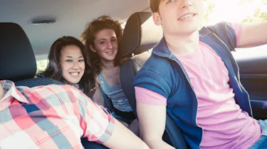 Ban on passengers for young drivers