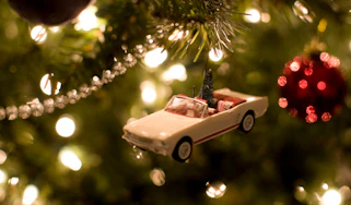 Christmas car bauble
