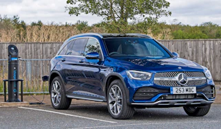 Mercedes GLC PHEV charging
