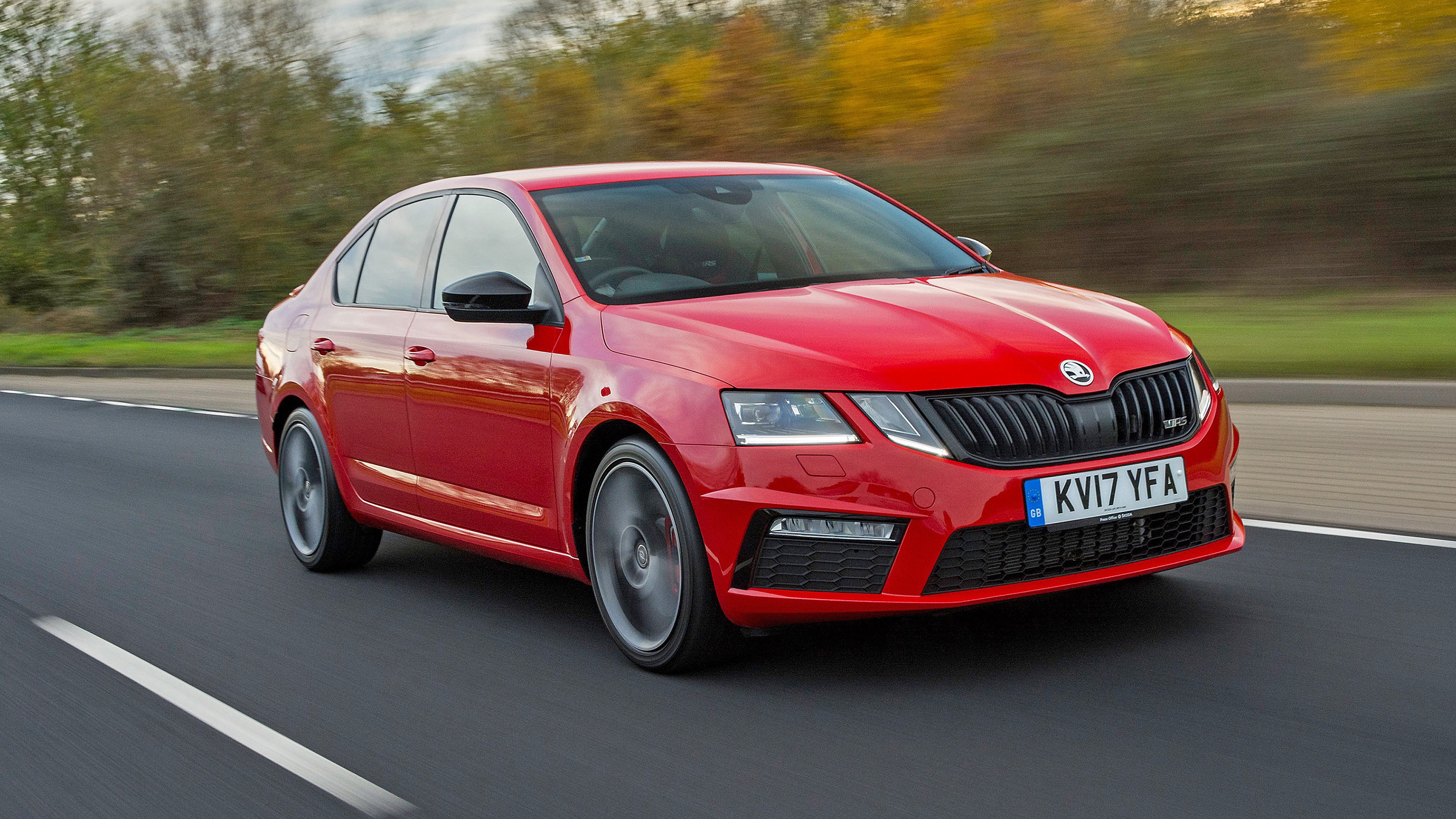 Skoda Octavia Mk3 - front tracking