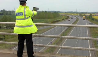 police speed gun