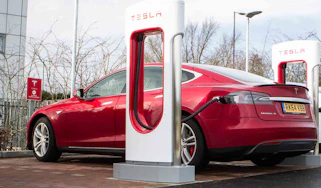 Tesla supercharger
