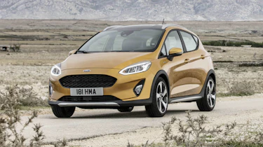 Ford Fiesta Active front action